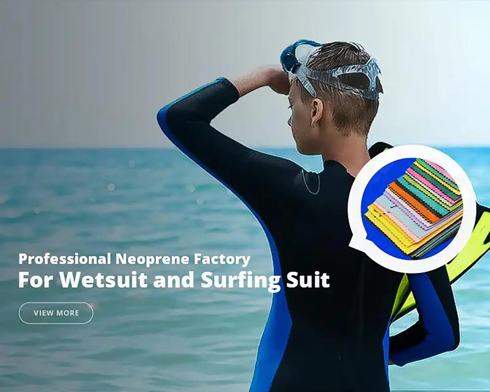 Diving Suit Neoprene with Fabric (1)(1)